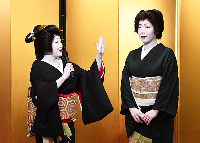 踊りの解説と芸者よもやま話