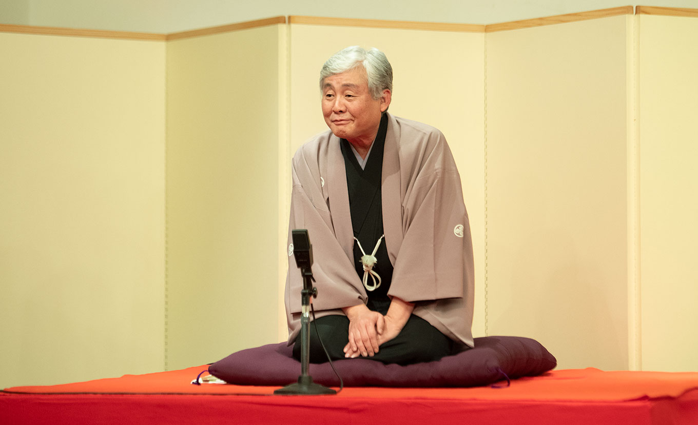 『第四十六回 落語と日本酒と伝統野菜を楽しむ会in新橋演舞場』柳家喬太郎