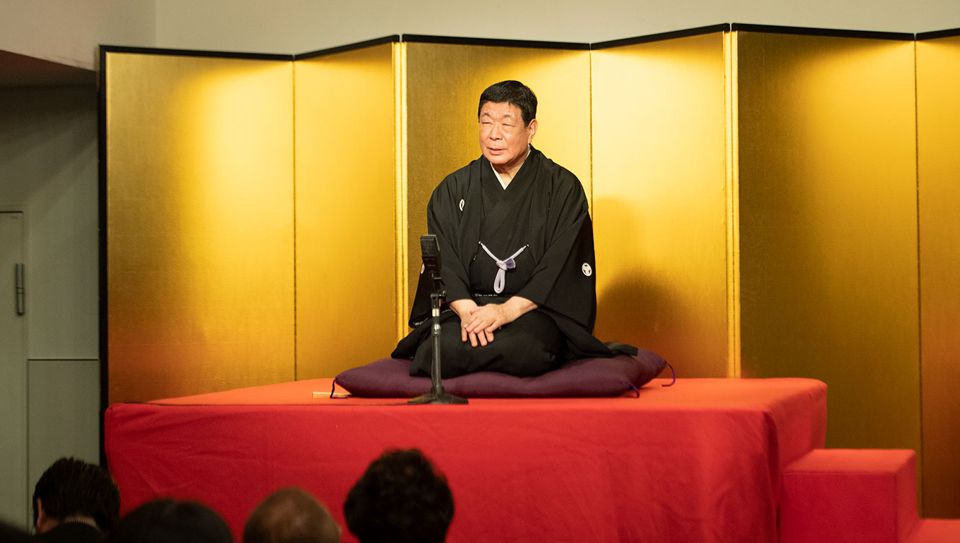 『第五十回 落語と日本酒と伝統野菜を楽しむ会in新橋演舞場』柳家さん喬