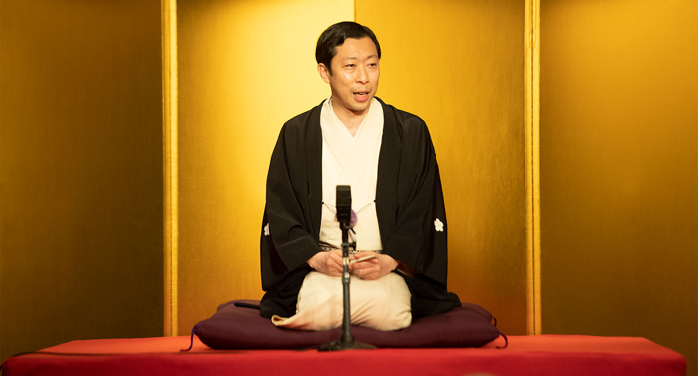 『第五十一回 落語と日本酒と伝統野菜を楽しむ会in新橋演舞場』古今亭菊之丞