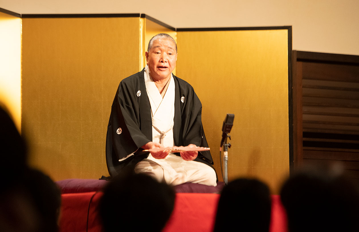 『第五十三回 落語と日本酒と伝統野菜を楽しむ会in新橋演舞場』柳家権太楼