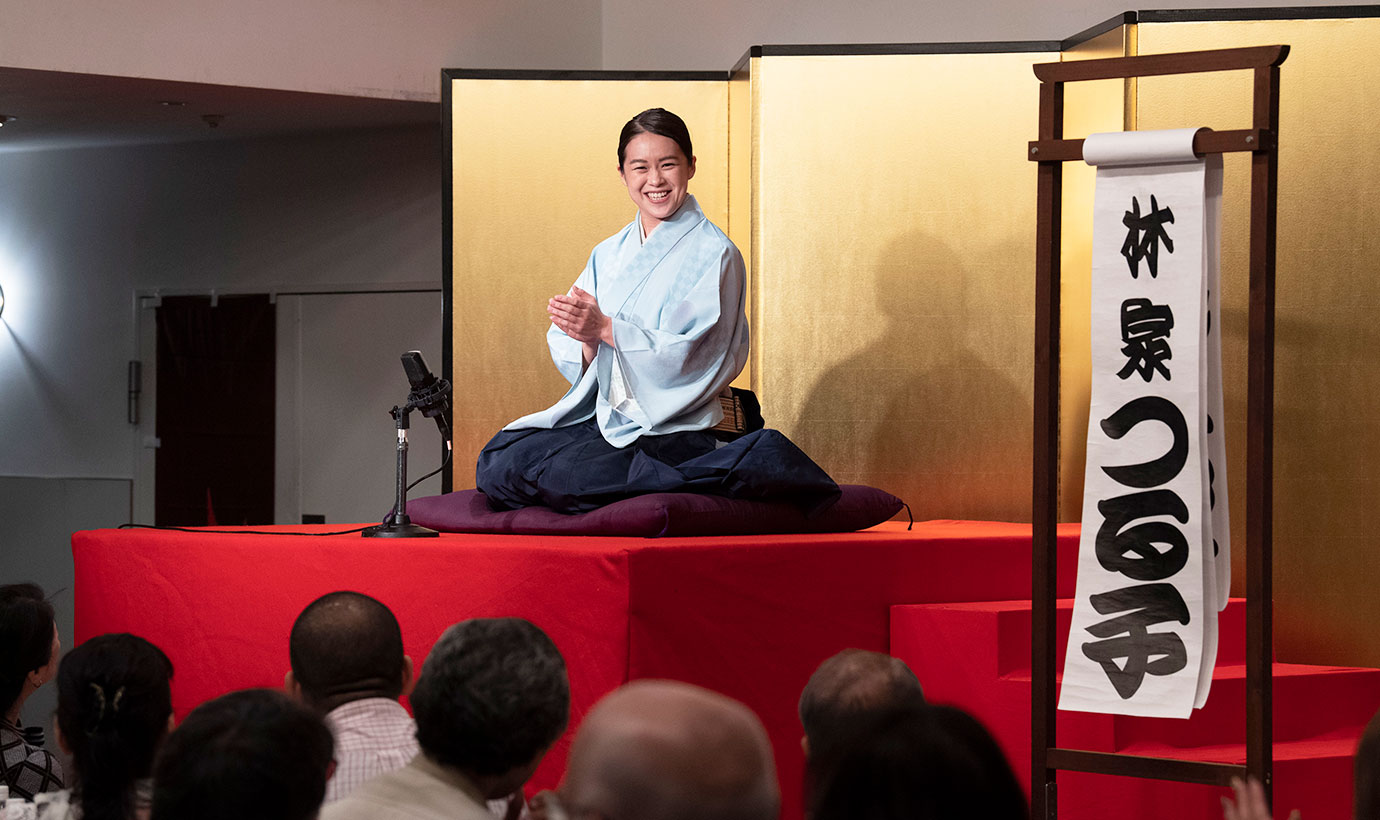 『第六十三回 落語と地ビール&日本酒と伝統野菜を楽しむ会in新橋演舞場』林家つる子・立川こはる 二人会