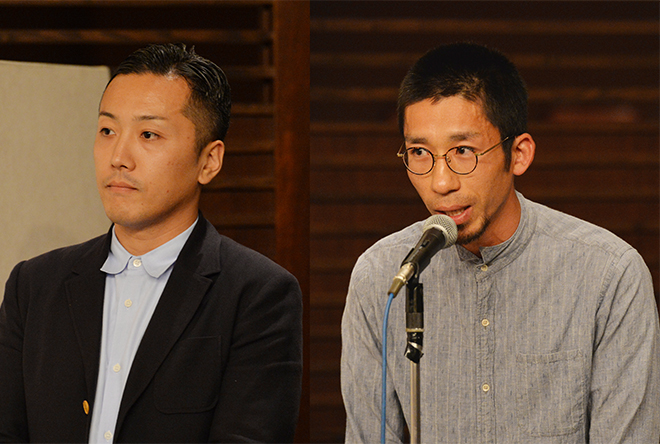 TYファーム代表の太田さん(左)と野菜コンシェルジュの島田さん(右)