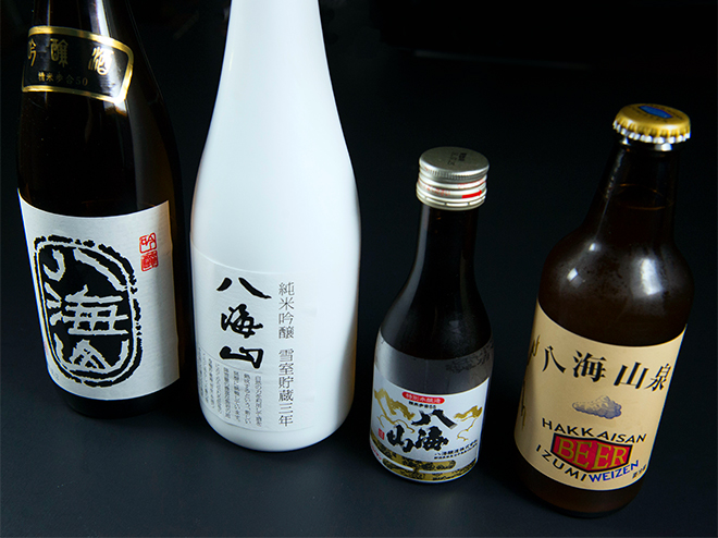 銘酒八海山酒造さまご提供の八海山4種